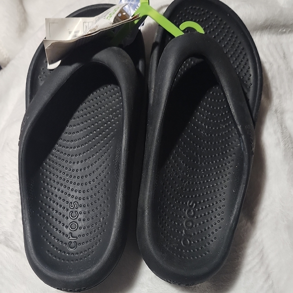 CROCS Black Slide Sandals